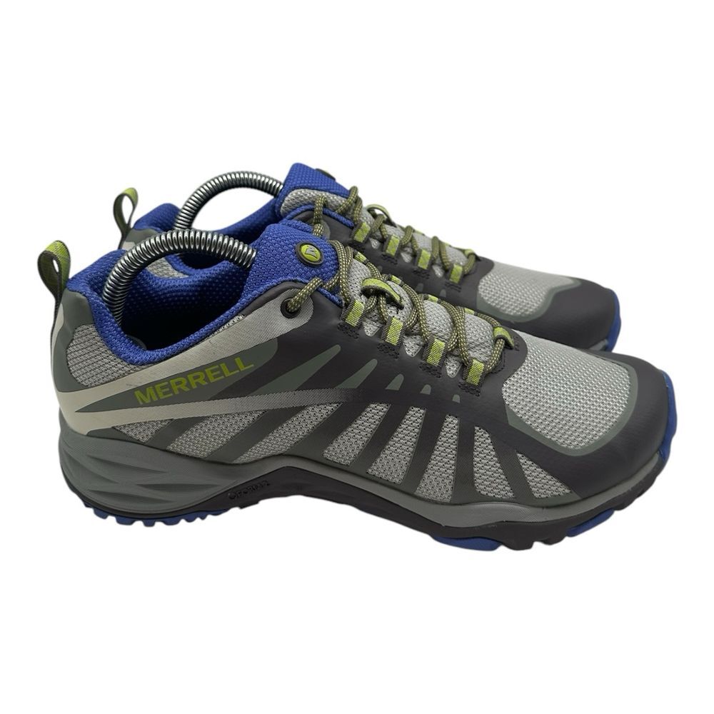 Merrell Siren Edge Q2 Hiking Shoes Womens 9.5 Gray Ivory Lace Up Sneakers J41324